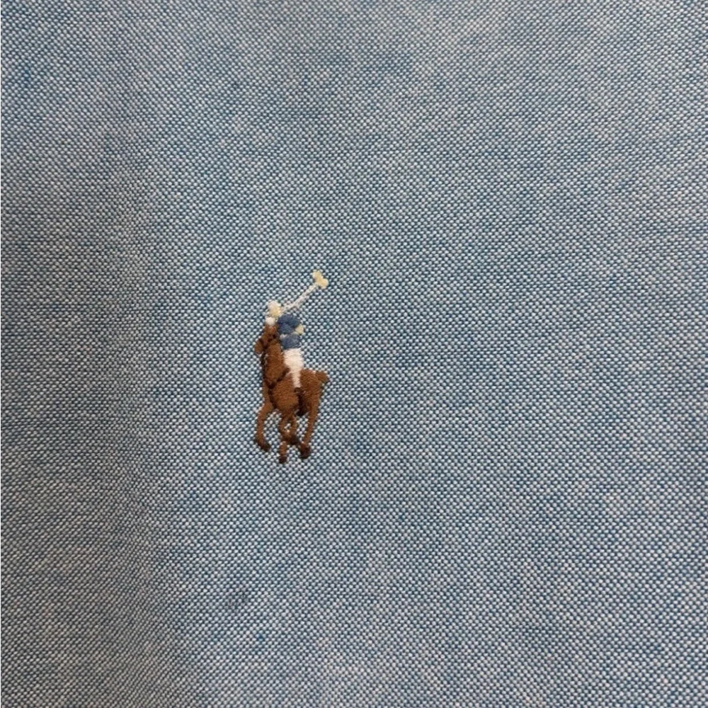 Polo by Ralph Lauren Light Blue Casual Shirt - Picture 4 of 6